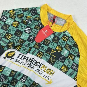 New Cuore Experience Plus Italy Cycling Jersey Womens XL Full Zip Short Sleeve